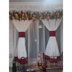 GENERICO - CORTINA PARA COCINA DISEÑO FRUTAS