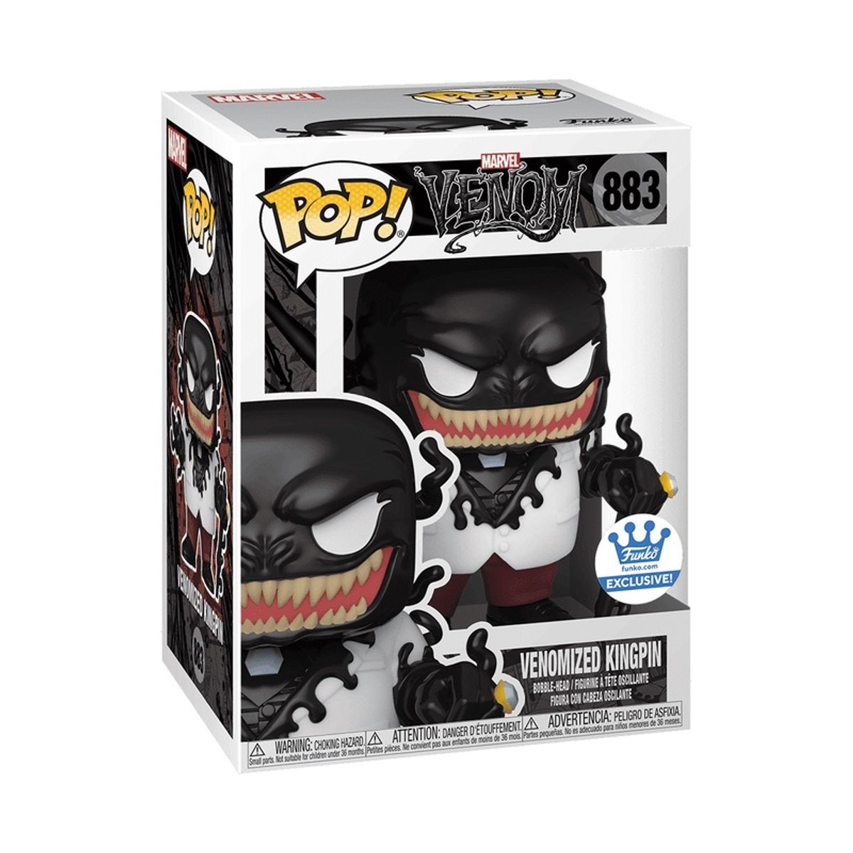 FUNKO - Funko Pop Marvel – Kingpin Venom 883 + Protector