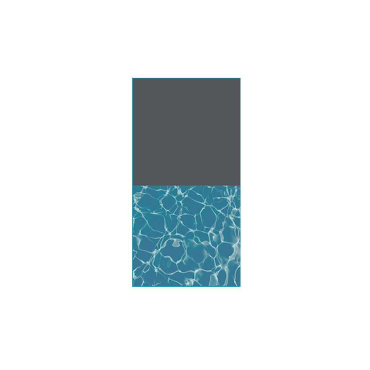 GENERICO - Pintura Membrana para Piscina 3 en 1 -  Liquitech 4L color Gris