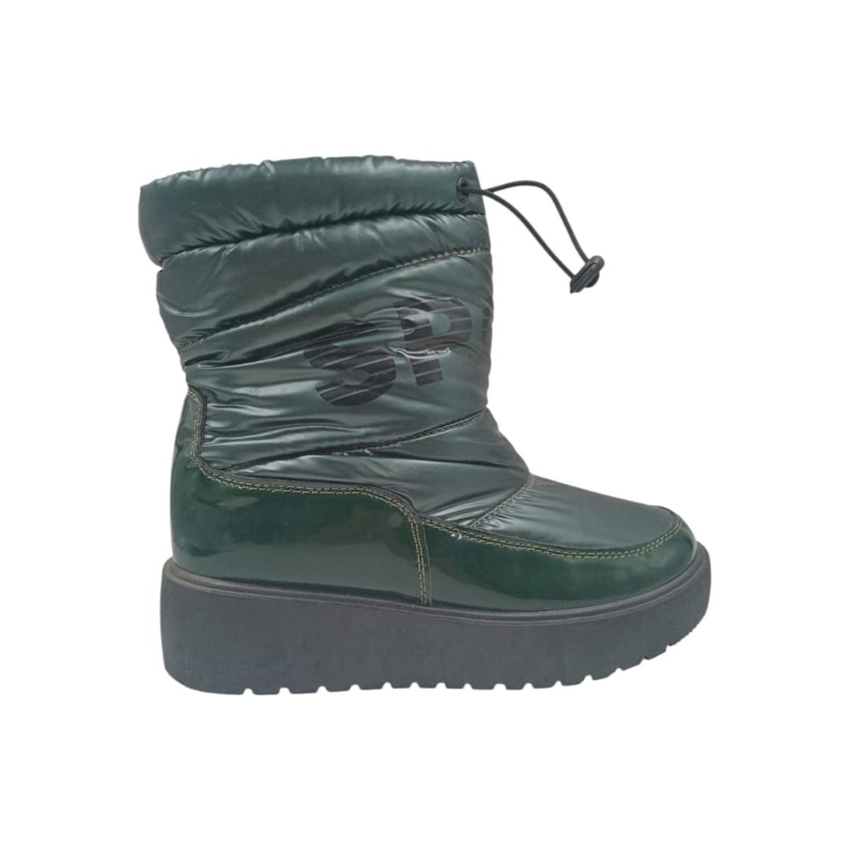 HERIEL - Bota Verde Impermeable Mujer