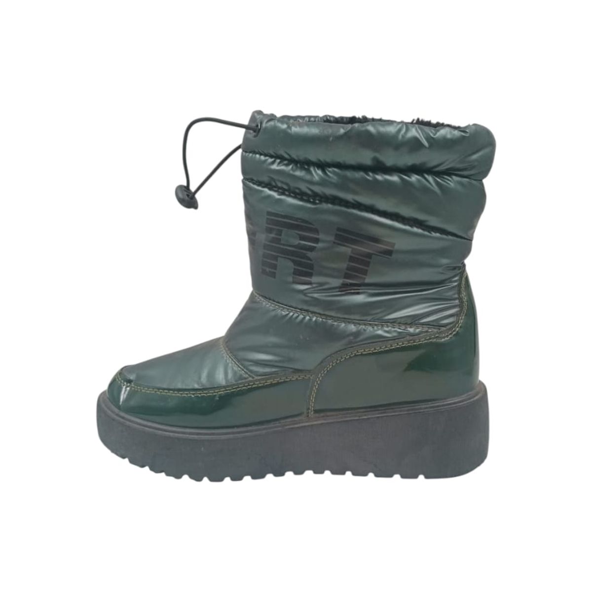HERIEL - Bota Verde Impermeable Mujer