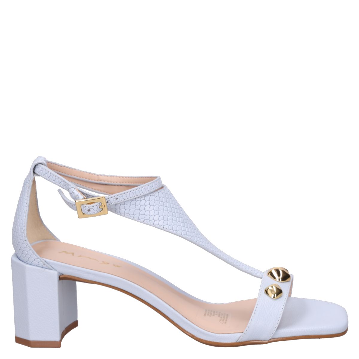 MINGO - Sandalia Mujer Casual Celeste Mingo