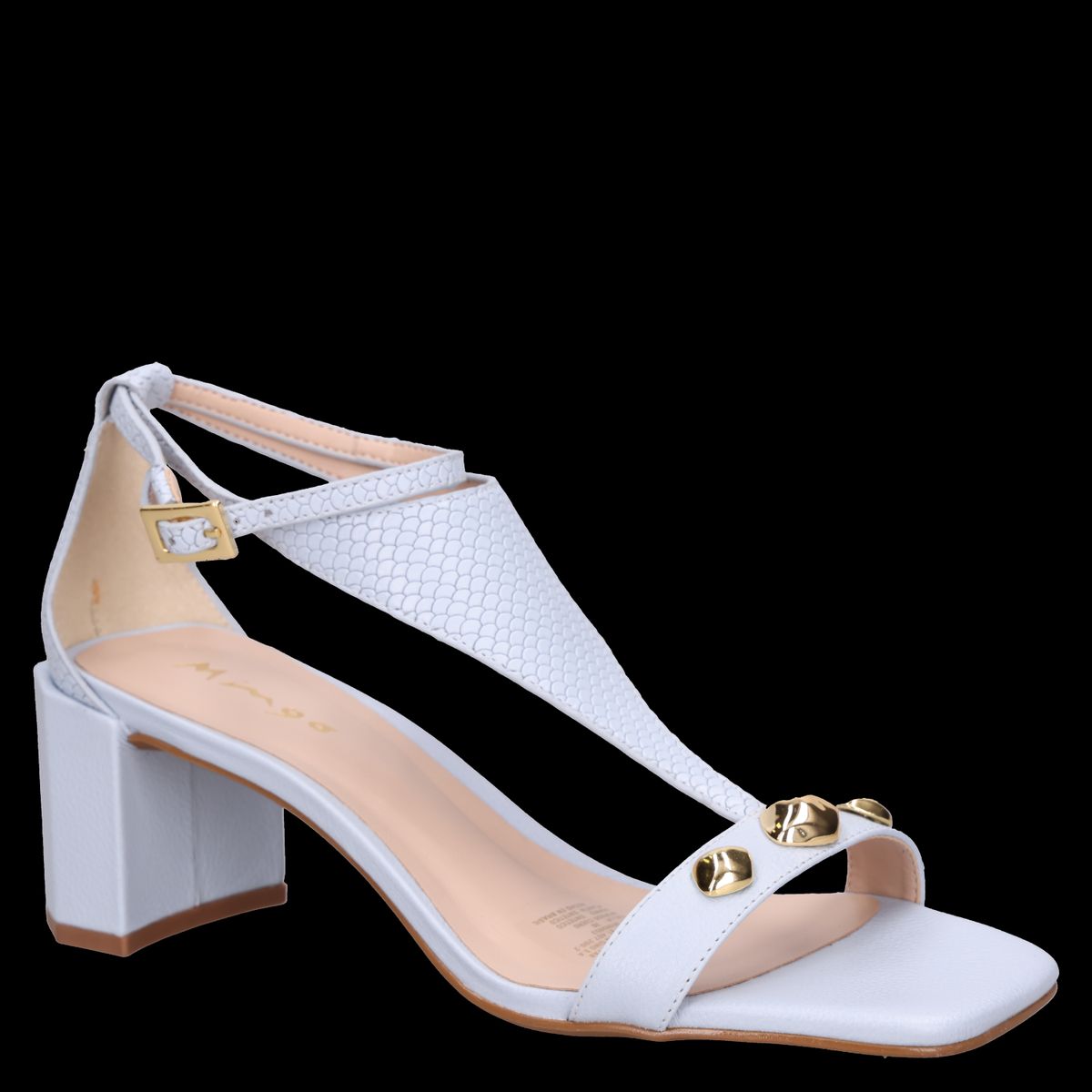 MINGO - Sandalia Mujer Casual Celeste Mingo