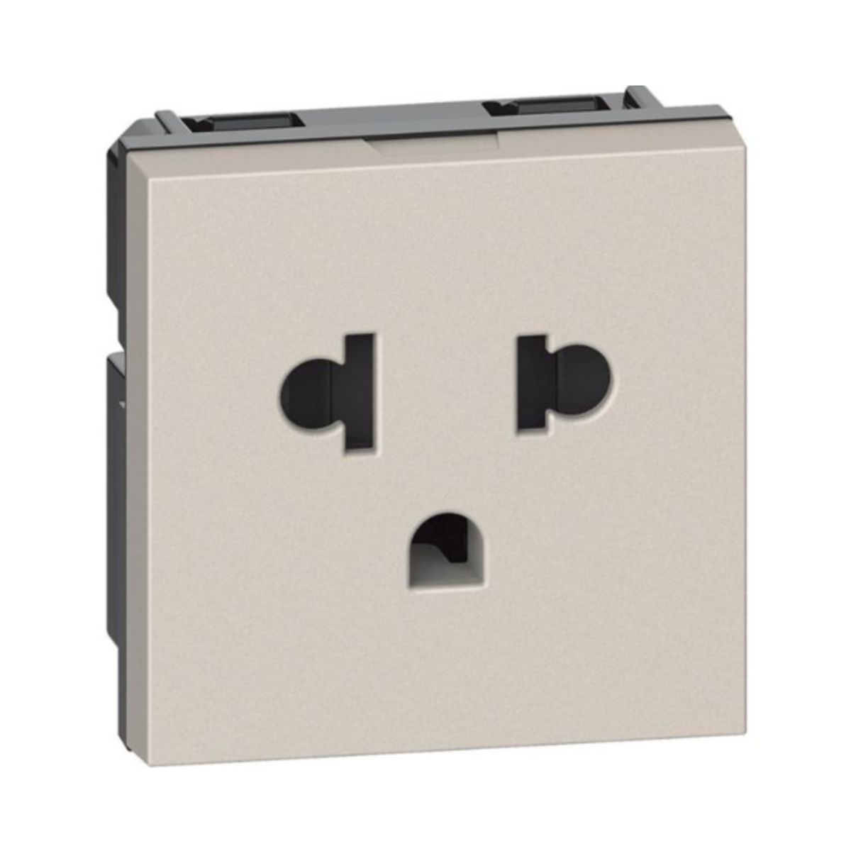 BTICINO - Modulo Toma Euro Americana 16A Bticino 2P+T 250Vac Arena Living Now