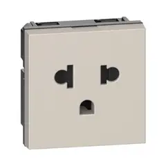 BTICINO - Modulo Toma Euro Americana 16A 2P+T 250Vac Arena Living Now