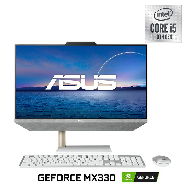 ASUS - All In One Zen AiO 24 A5401WRPK-WA011T Intel Core i5 8GB RAM 1TB HDD + 256GB SSD NVIDIA GeForce MX330 23.8"