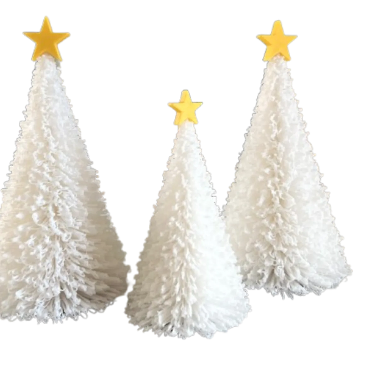 GENERICO - Trio de Árboles de Navidad Modernos