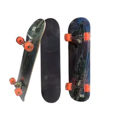 GENERICO - Skate Tabla Patineta Con Lija Ruedas Con Luces
