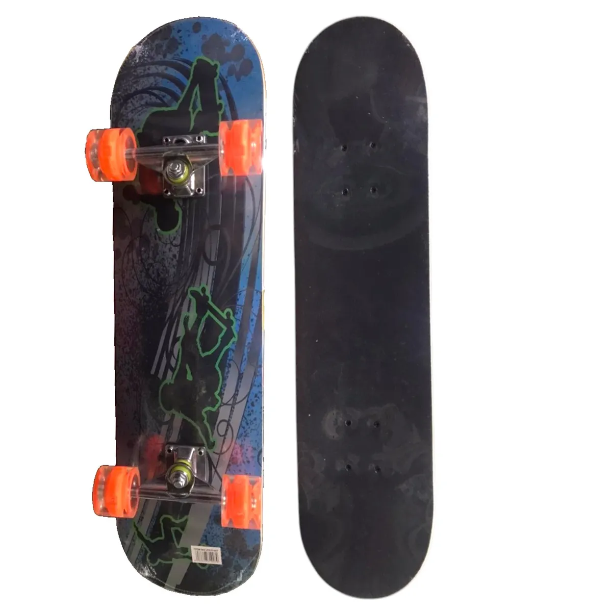GENERICO - Skate Tabla Patineta Con Lija Ruedas Con Luces