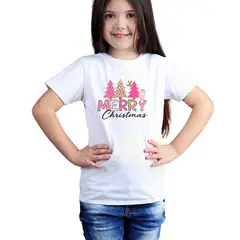 ROLY - Poleras estampadas Navidad Mod1 Merry Christmas
