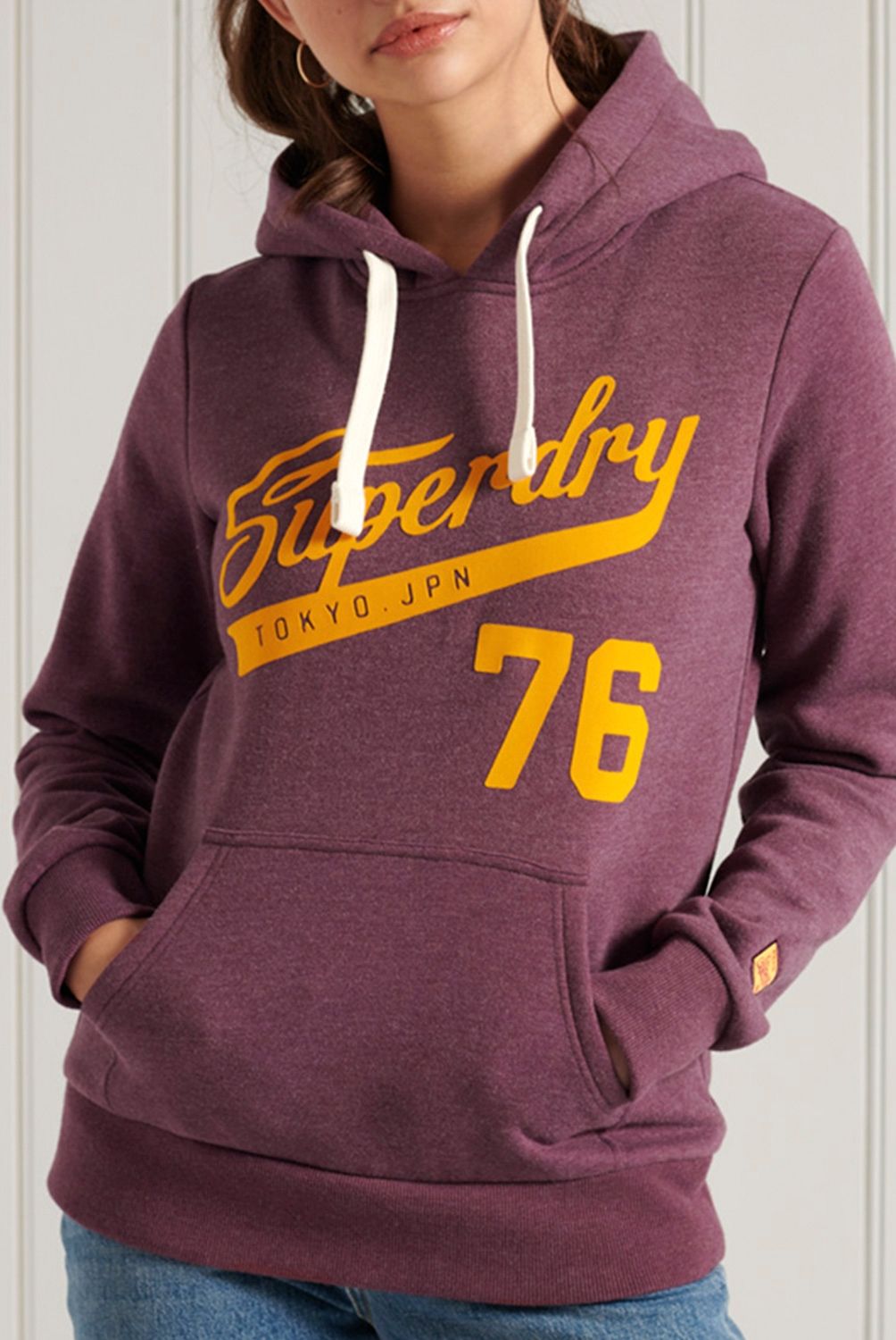 SUPERDRY - Poleron Con Capucha Mujer