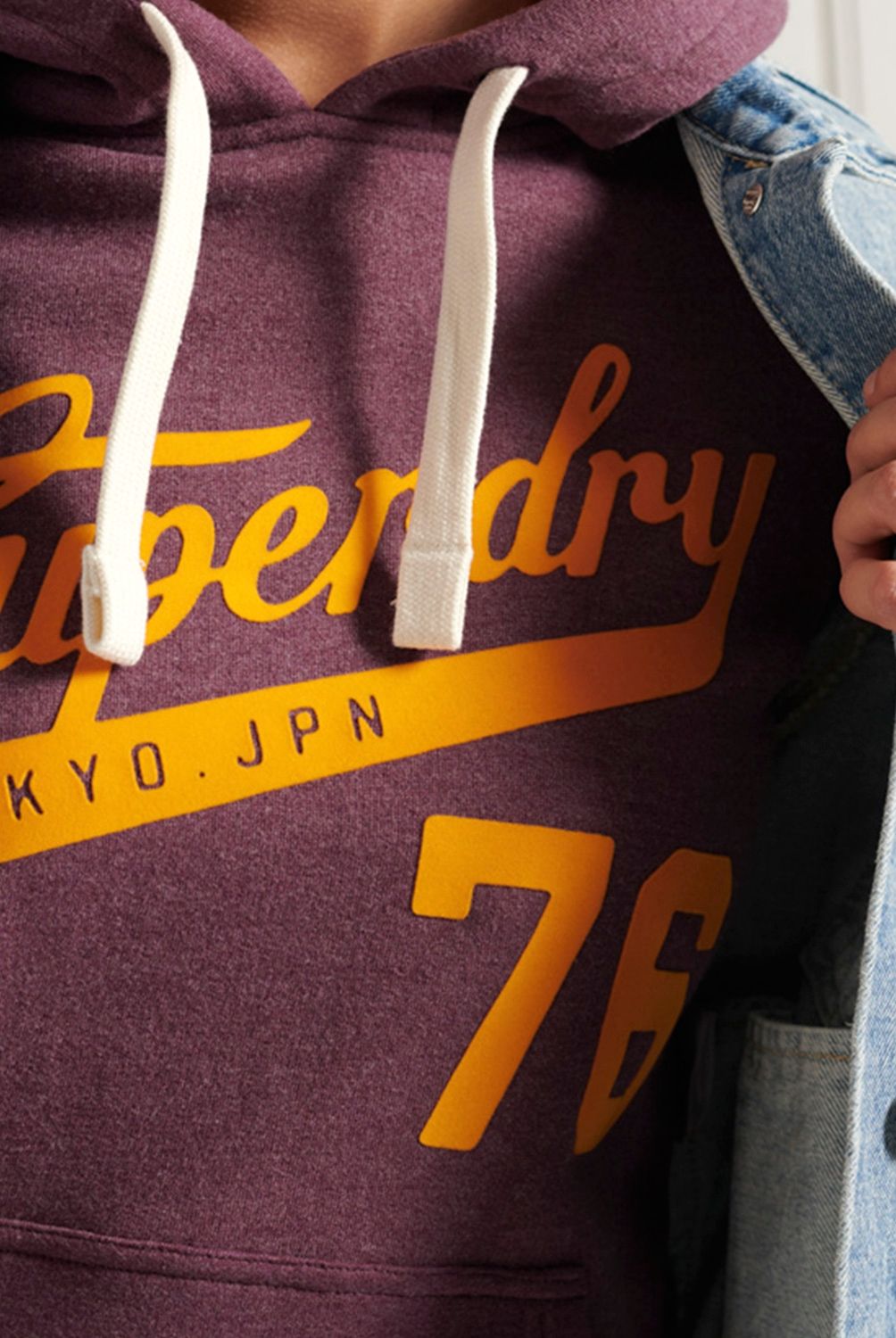 SUPERDRY - Poleron Con Capucha Mujer