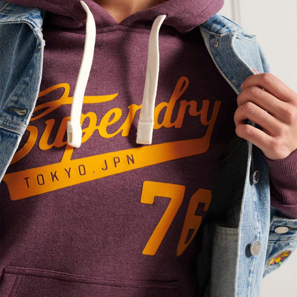 SUPERDRY - Poleron Con Capucha Mujer
