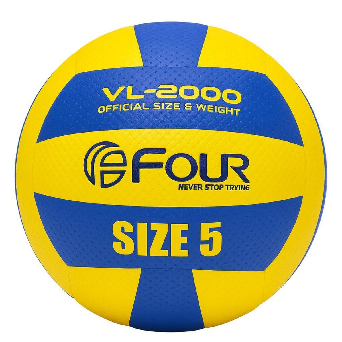 FOUR - Balón de Voleibol N°5 Amarillo y Azul - Four Aerolite