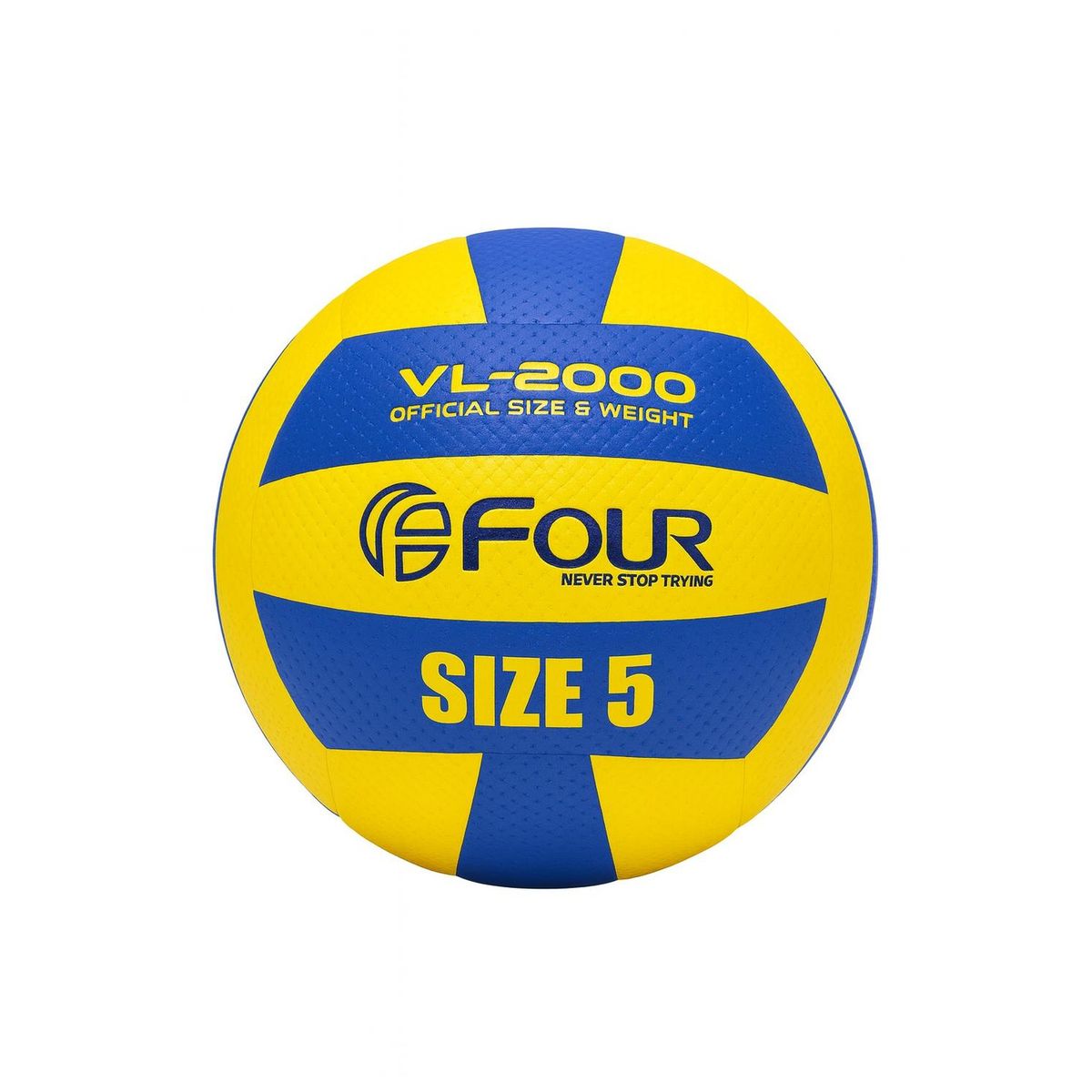 FOUR - Balón de Voleibol N°5 Amarillo y Azul - Four Aerolite