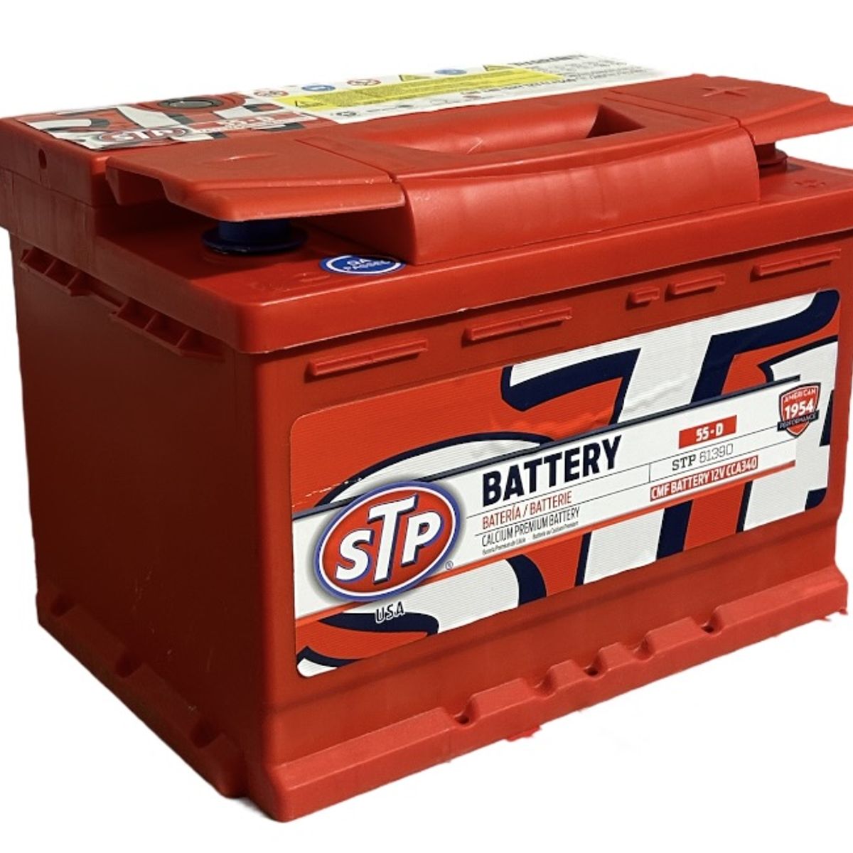 GENERICO - Batería de Auto 55 Ah Positivo Derecho 340 CCA