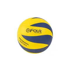FOUR - Balón de Voleibol N°5 Amarillo y Azul - ControlPro