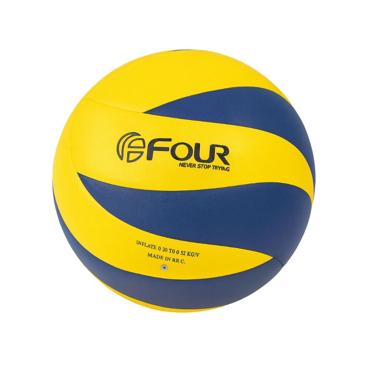 FOUR - Balón de Voleibol N°5 Amarillo y Azul - Four ControlPro