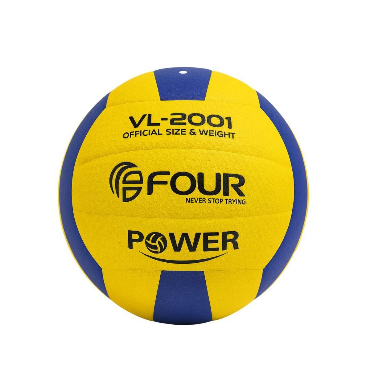 FOUR - Balón de Voleibol N°5 Amarillo y Azul - Four V-Soft