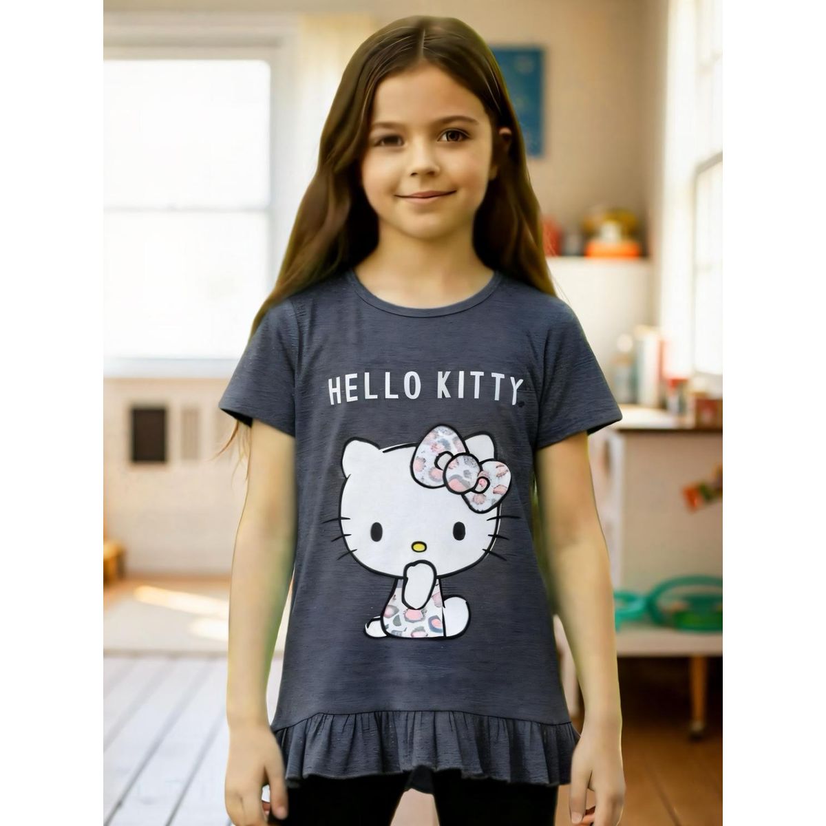 HELLO KITTY - Polera Niña Hello Kitty