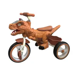 VOYAGE - Triciclo Infantil Dino Rex Con Luz y Bluetooth Cofe