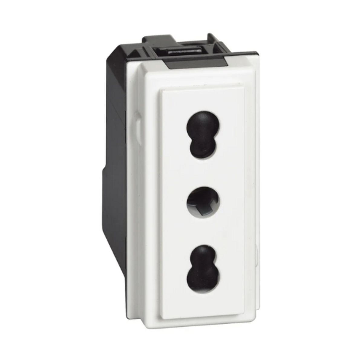 BTICINO - Modulo Enchufe 10-16A Bticino 2P+T 250Vac Blanco Living Now