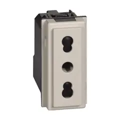 BTICINO - Modulo Enchufe 10-16A 2P+T 250Vac Arena Living Now