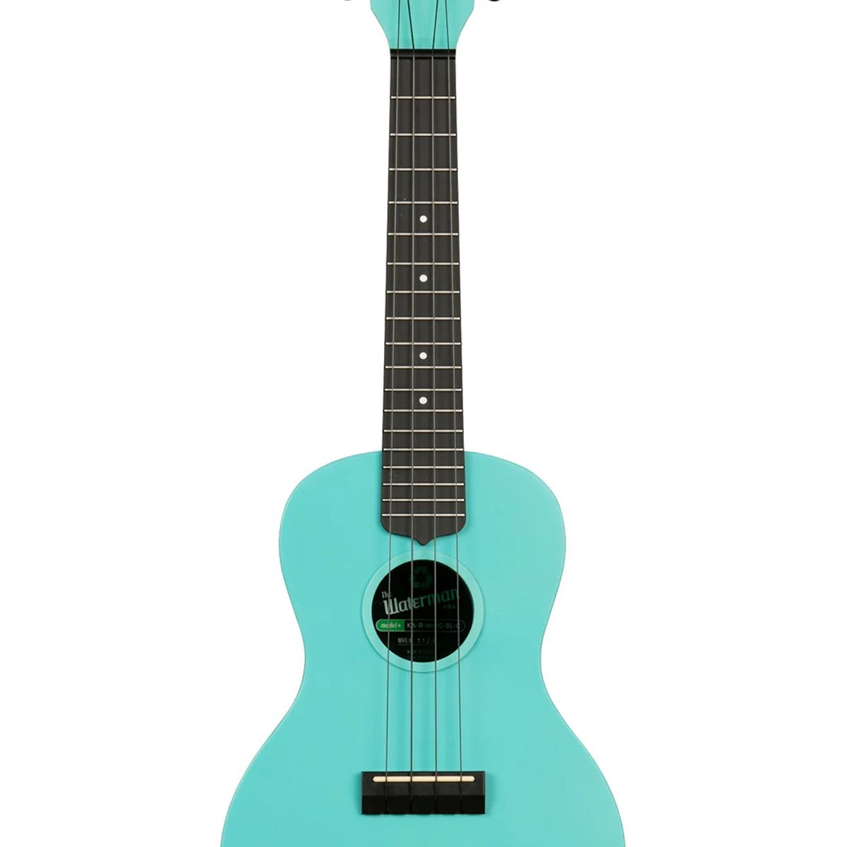 KALA - Ukelele Concierto Recycled KA-R-WMG-BL-C Waterman Aqua Kala