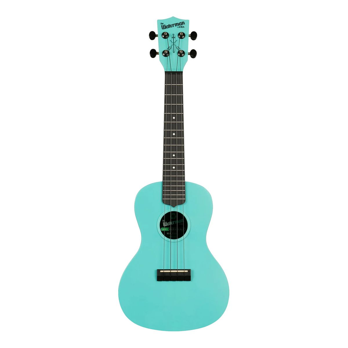 KALA - Ukelele Concierto Recycled KA-R-WMG-BL-C Waterman Aqua Kala