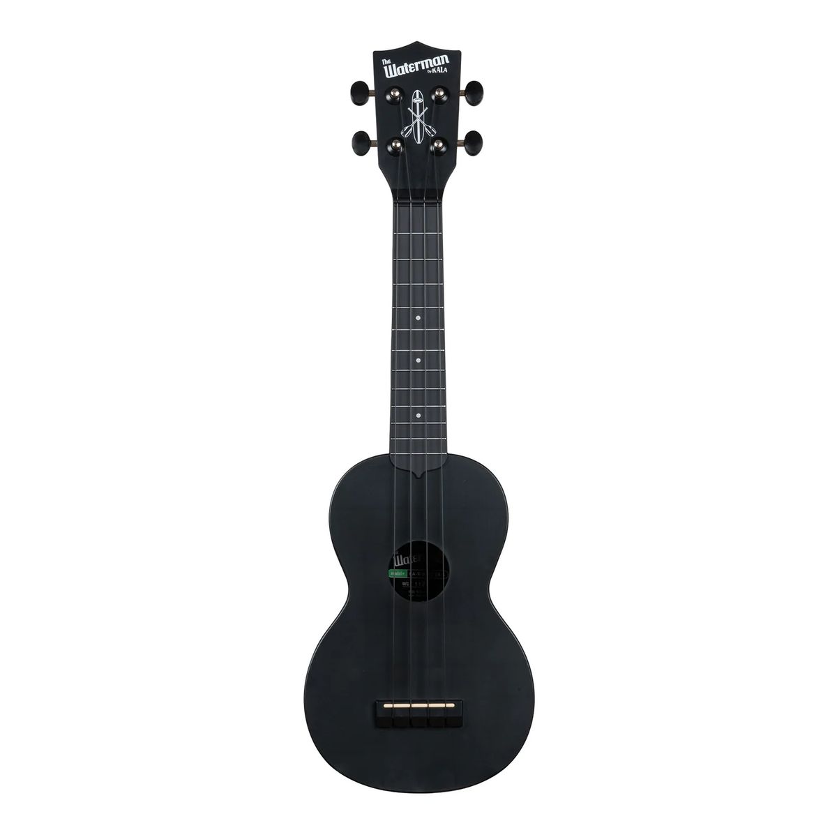 KALA - Ukelele Soprano Recycled KA-R-WMS-BK-S Black Kala