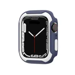 CELLBOX - Protector Carcasa Azul / Blanco Para Apple Watch de 44 mm