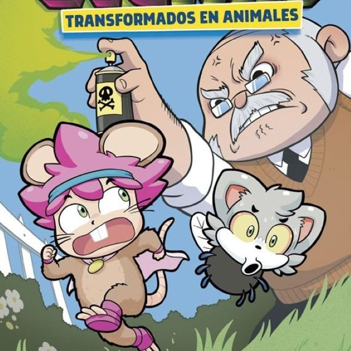 MONTENA - VICNIX 4 PERO TRANSFORMADOS EN ANIMALES
