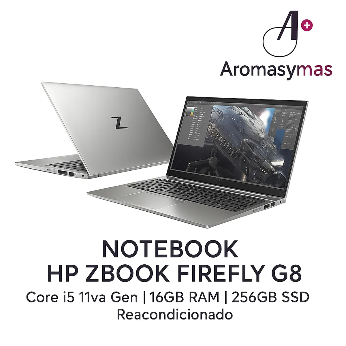 HP - Notebook HP ZBook Firefly G8 - Core I5 11Va Gen - 16Gb Ram - 256Gb Ssd Reacondicionado