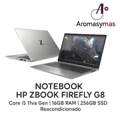 HP - Notebook ZBook Firefly G8 - Core I5 11Va Gen - 16Gb Ram - 256Gb Ssd Reacondicionado