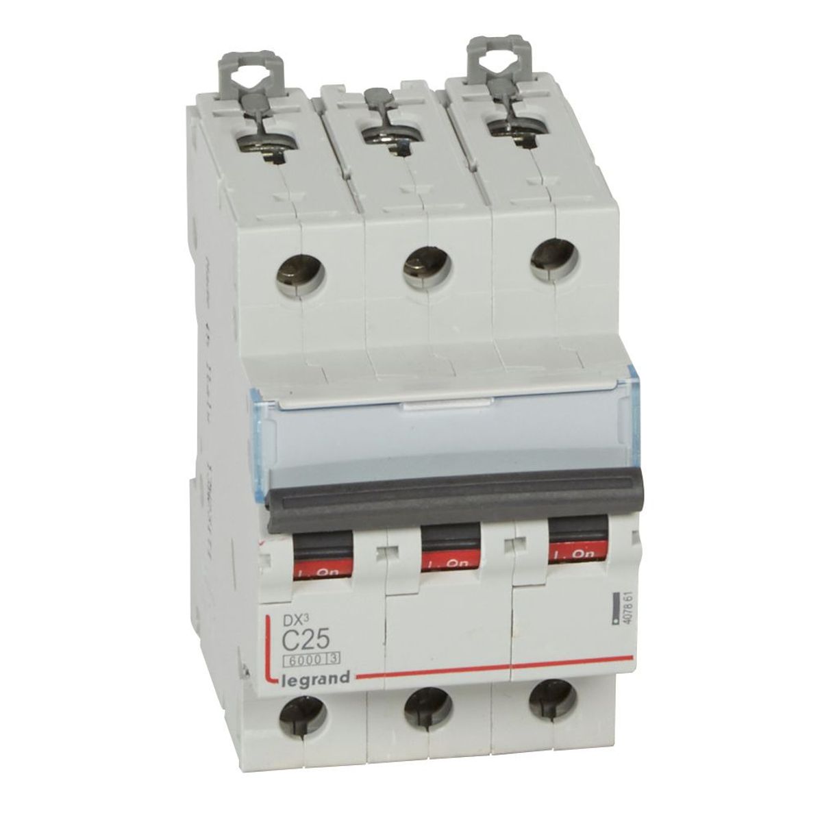 LEGRAND - Interruptor Automático 3P 25A C 610Ka Dx3 Legrand