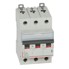LEGRAND - Interruptor Automatico 3P 25A C 610Ka Dx3