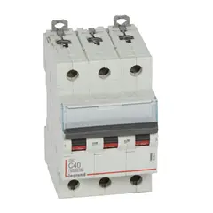 LEGRAND - Interruptor Automatico 3P 40A C 610Ka Dx3