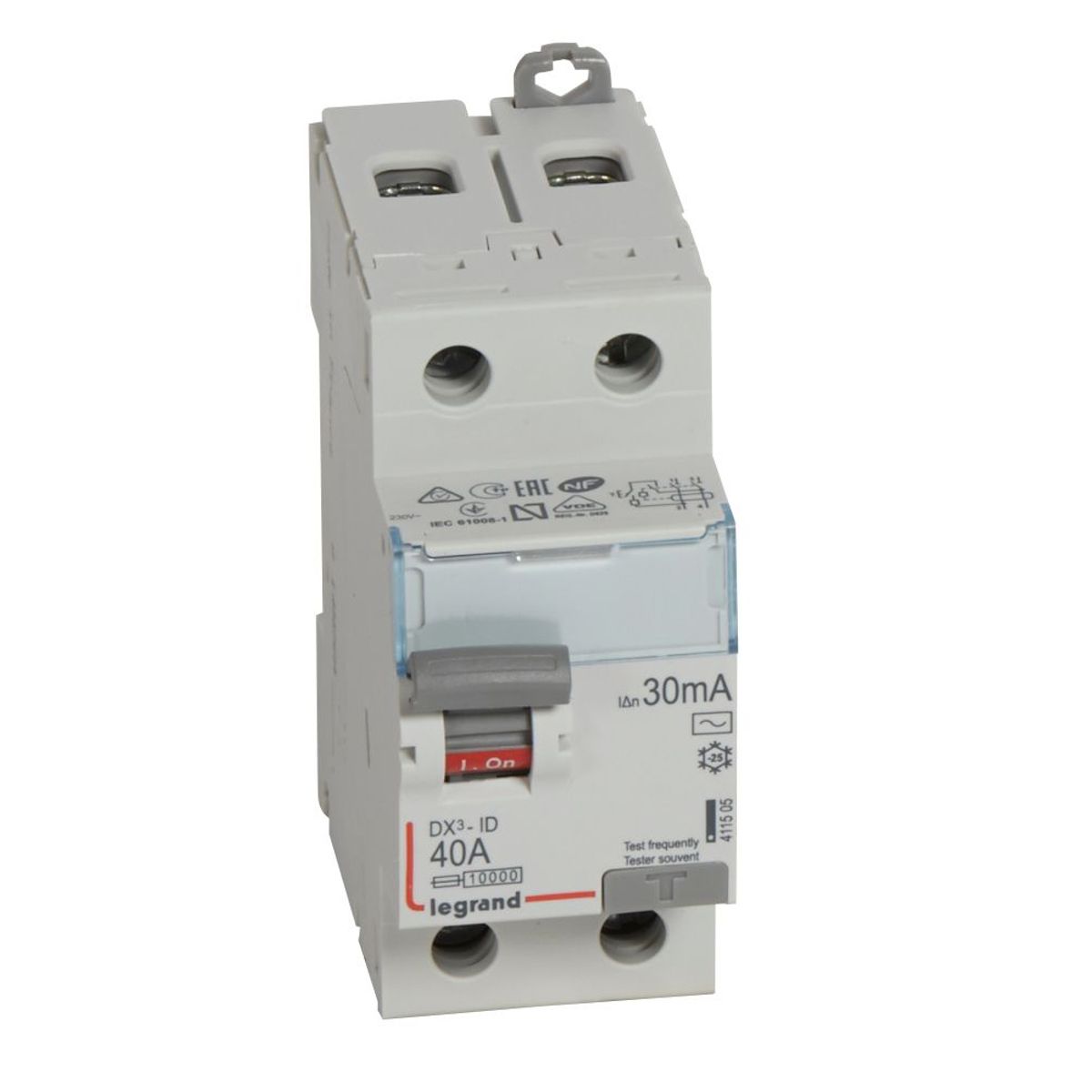 LEGRAND - Interruptor Diferencial 2P 40A 30Ma Dx Legrand