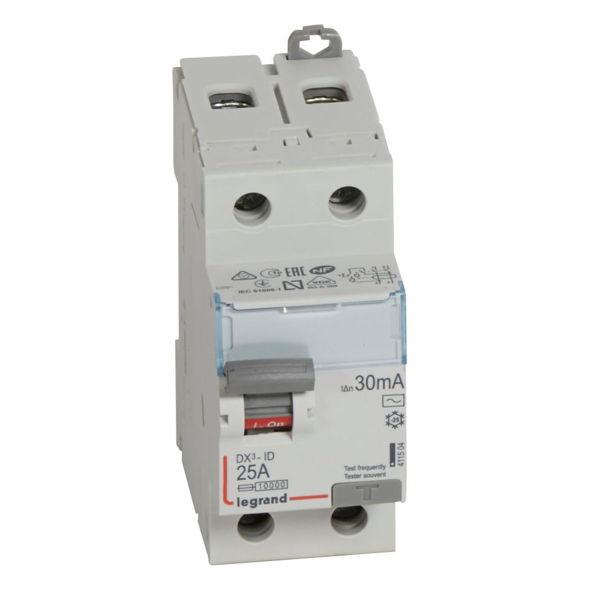 LEGRAND - Interruptor Diferencial 2P 25A 30Ma Dx Legrand