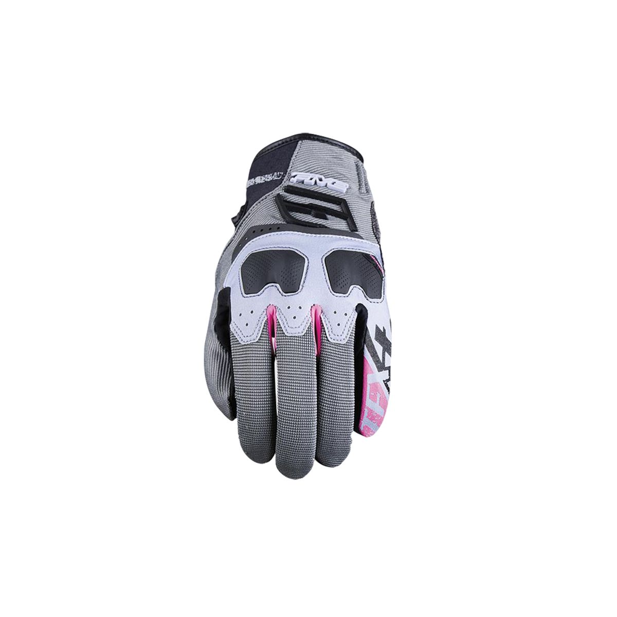 FIVE GLOVES - Guantes Moto Five TFX4 Woman Gris/rosado