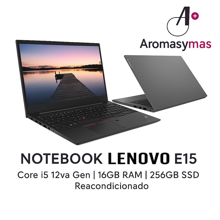 Notebook E15 - Core I5 12Va Gen - 16Gb Ram - 256Gb Ssd Reacondicionado
