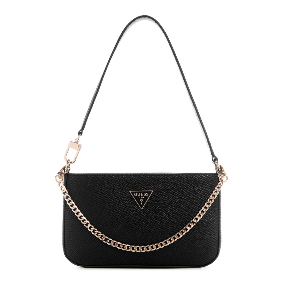 GUESS - Mini Cartera Noelle Ii Mini Tp Zp Shldr Bag Negro