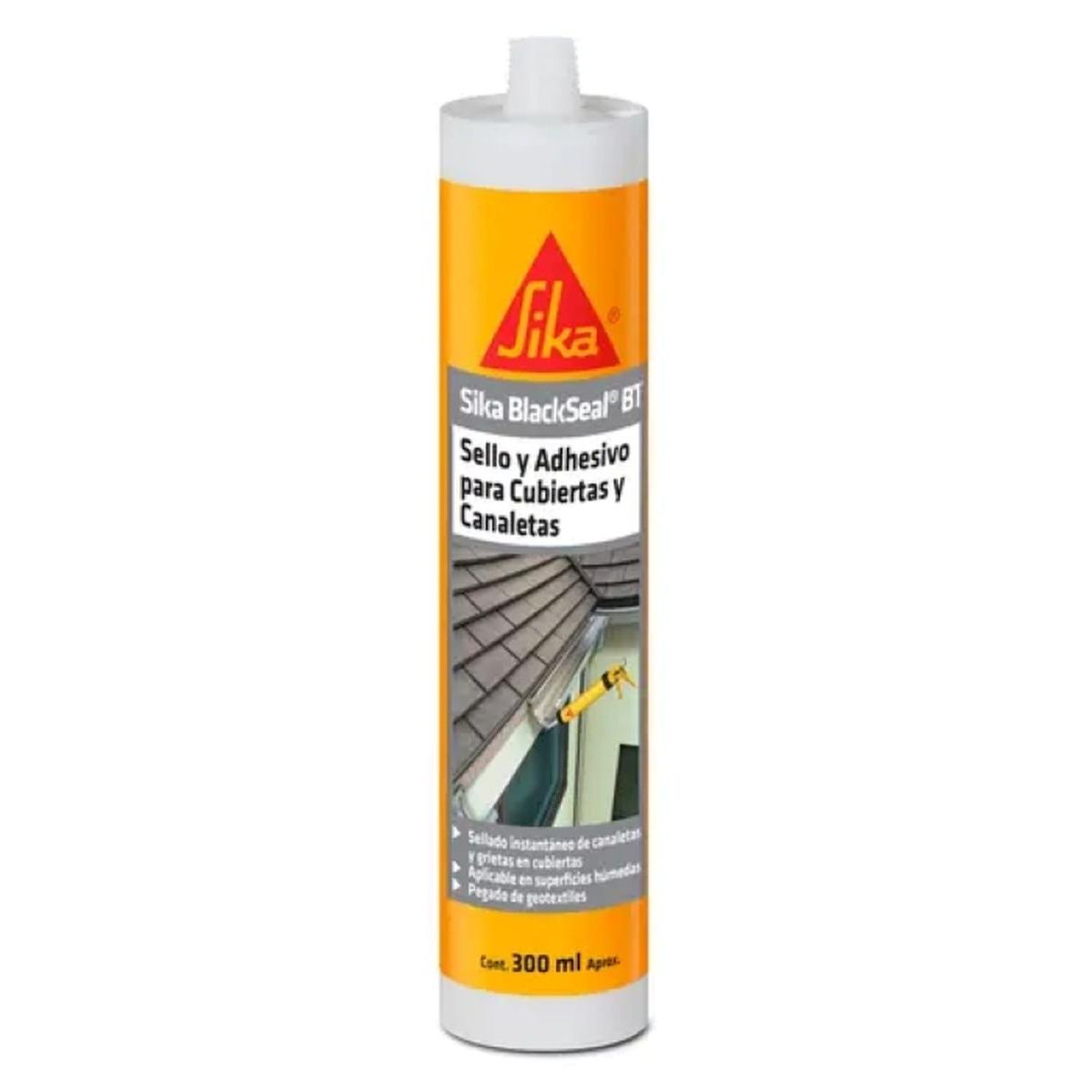 SIKA - Sellador Adhesivo Aslfatico Black Seal 300ml Sika