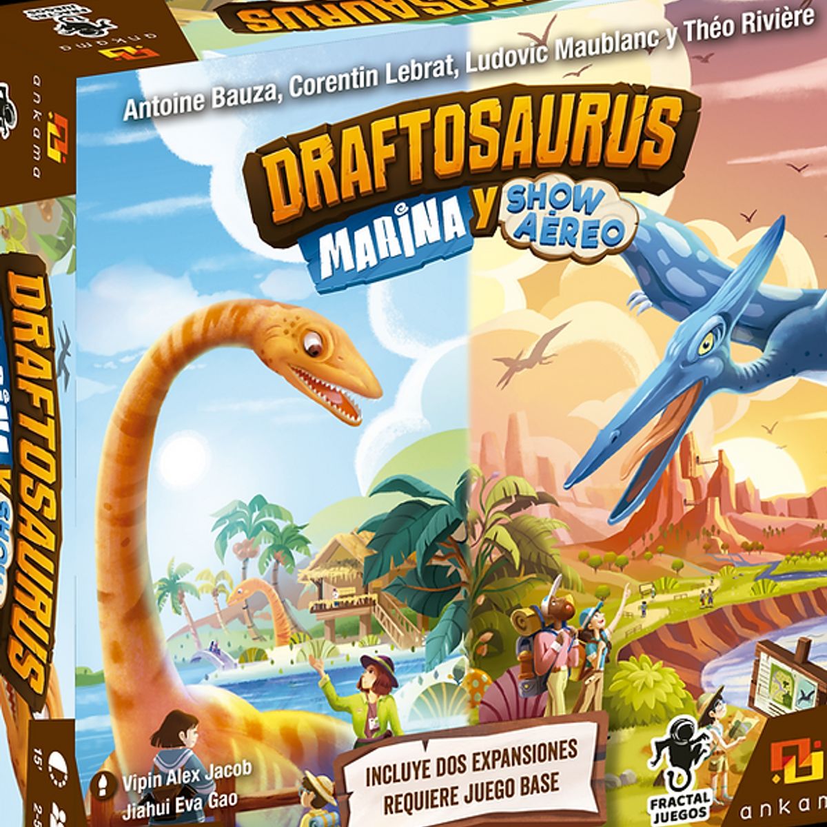 FRACTAL - DRAFTOSAURUS MARINA Y SHOW AÉREO