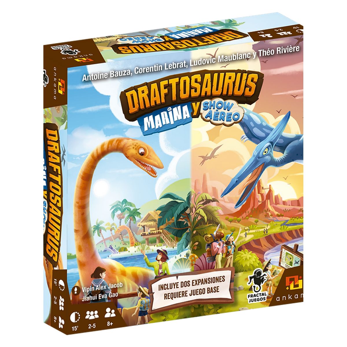 FRACTAL - DRAFTOSAURUS MARINA Y SHOW AÉREO