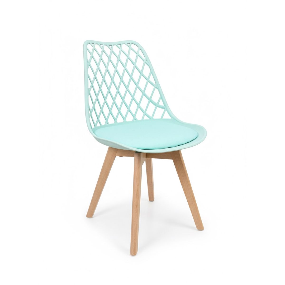 HABITA2 CHILE - Silla de comedor acolchada Tulip Mesh