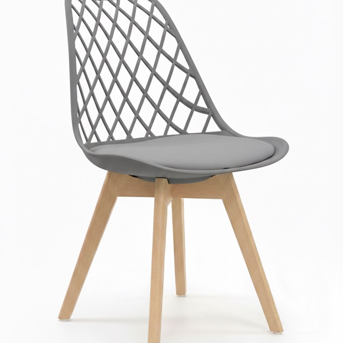 HABITA2 CHILE - Pack 2 Silla de comedor acolchada Tulip Mesh