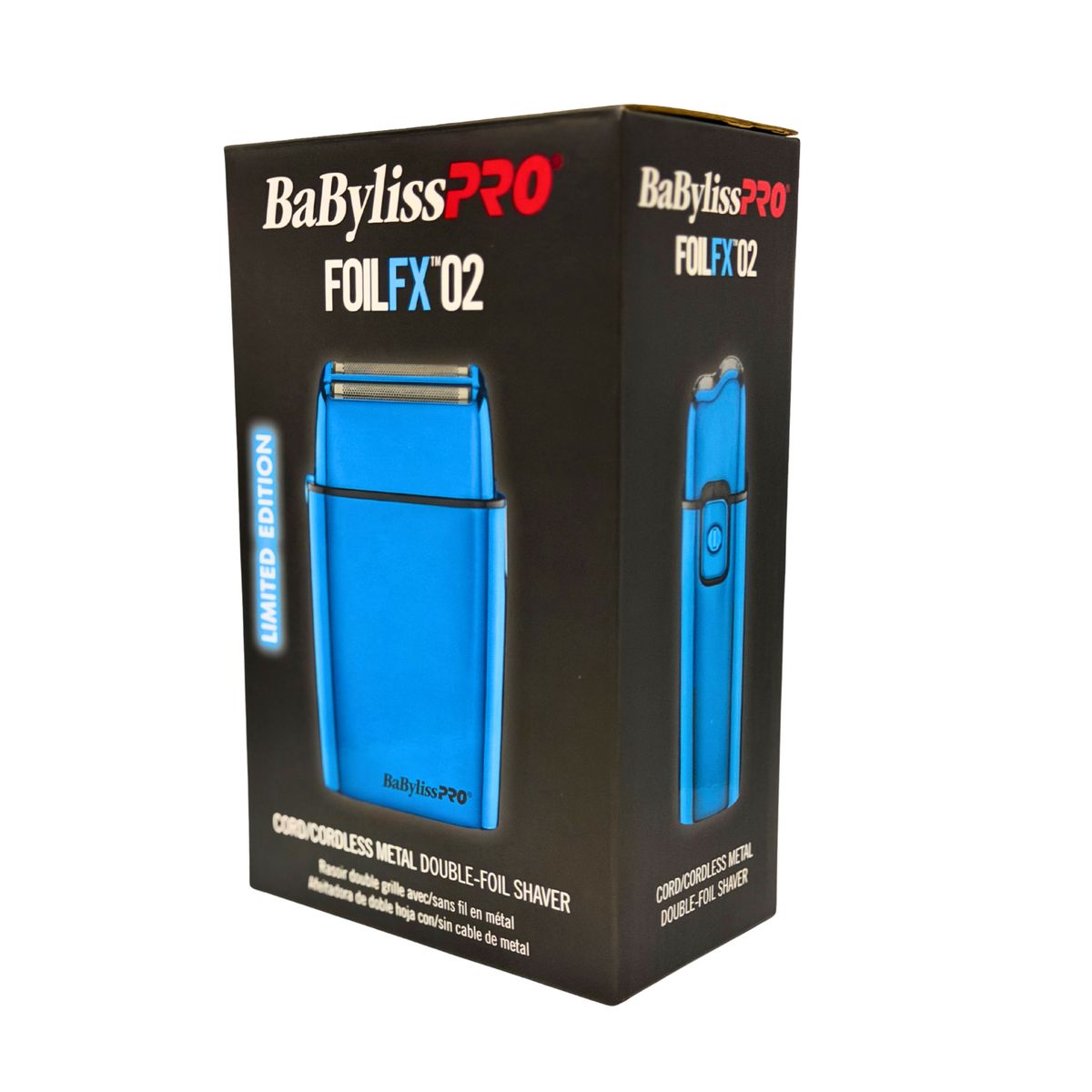 BABYLISS PRO - Afeitadora Profesional BaBylissPRO Foil FX02 Edición Limitada Azul