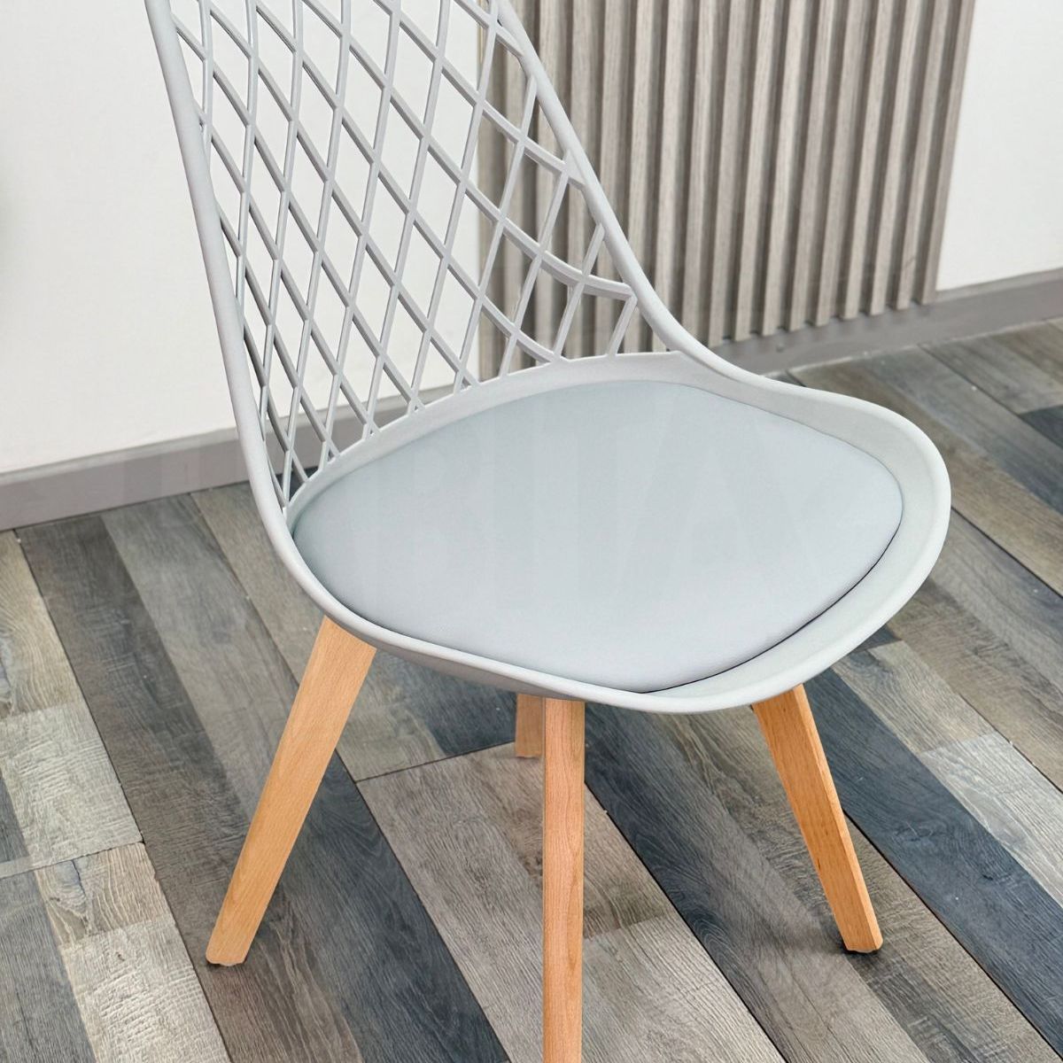 HABITA2 CHILE - Pack 4 Silla de comedor acolchada Tulip Mesh