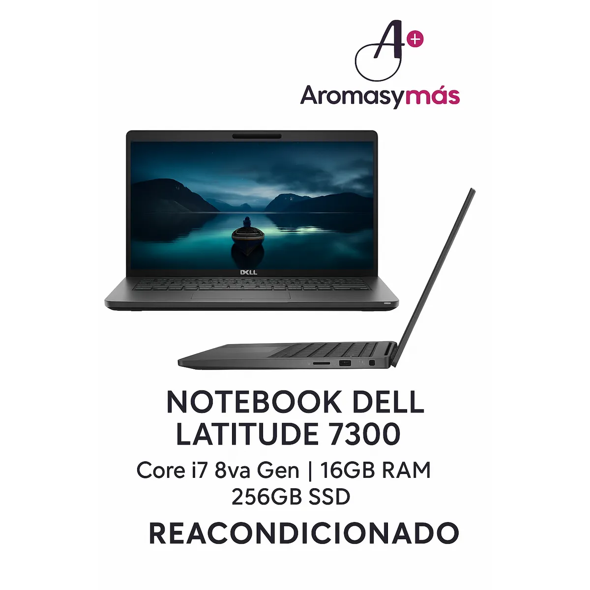 DELL - Notebook Dell Latitude 7300 - Core I7 8Va Gen - 16Gb Ram - 256Gb Ssd Reacondicionado